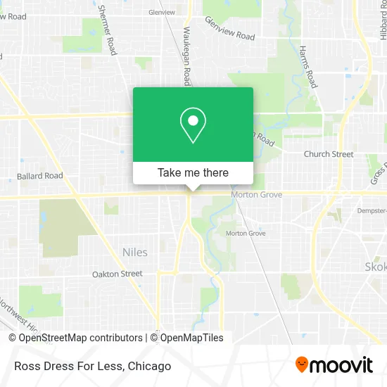 Ross Dress For Less map