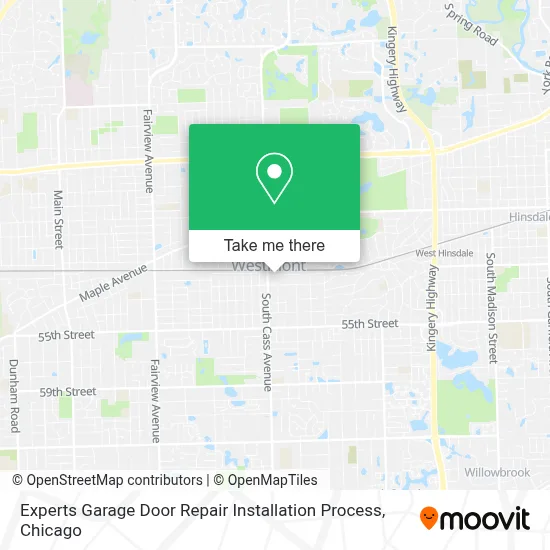 Experts Garage Door Repair Installation Process map