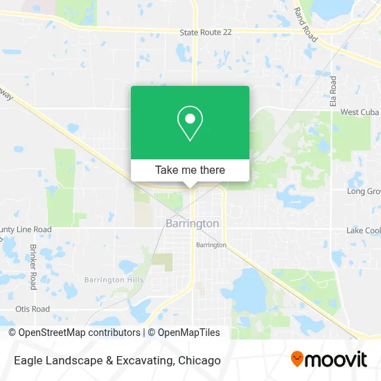 Eagle Landscape & Excavating map
