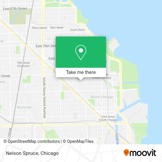 Nelson Spruce map