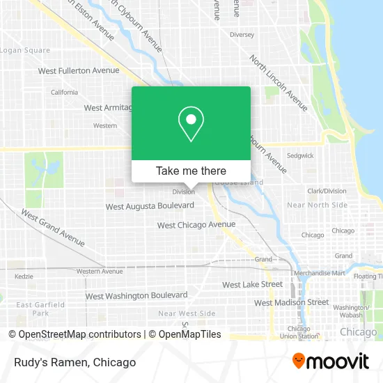 Rudy's Ramen map