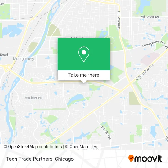 Tech Trade Partners map