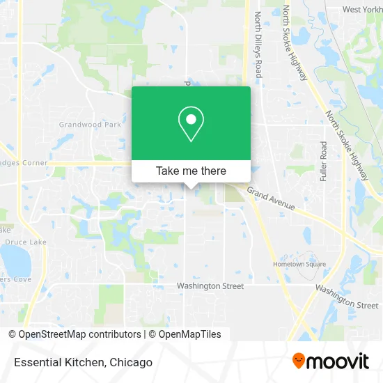 Essential Kitchen map