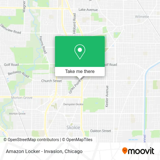 Amazon Locker - Invasion map