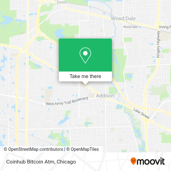 Coinhub Bitcoin Atm map
