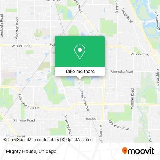 Mighty House map