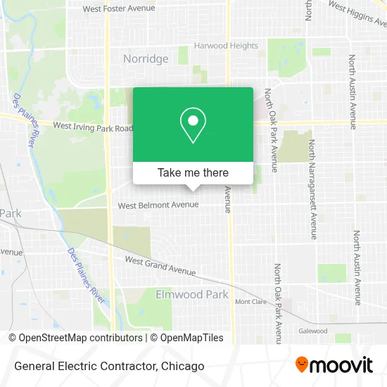 General Electric Contractor map