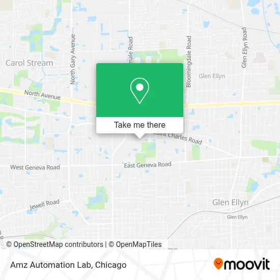 Amz Automation Lab map