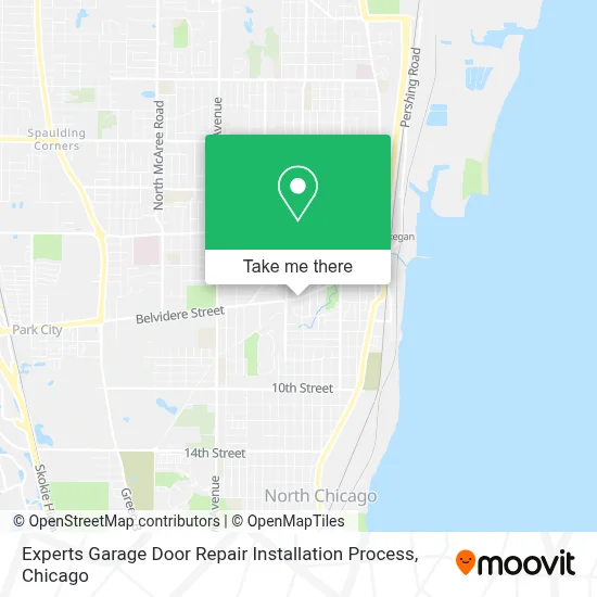 Experts Garage Door Repair Installation Process map