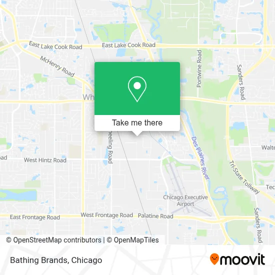 Bathing Brands map