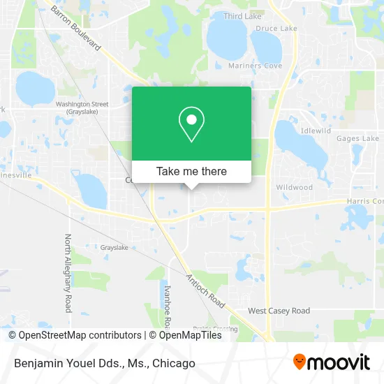 Benjamin Youel Dds., Ms. map