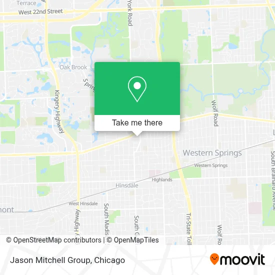 Jason Mitchell Group map