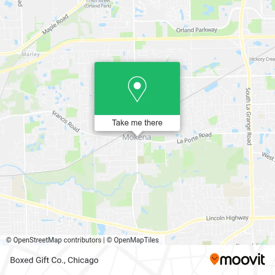 Boxed Gift Co. map