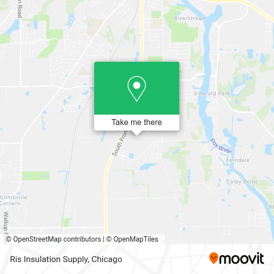 Ris Insulation Supply map