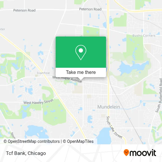 Tcf Bank map