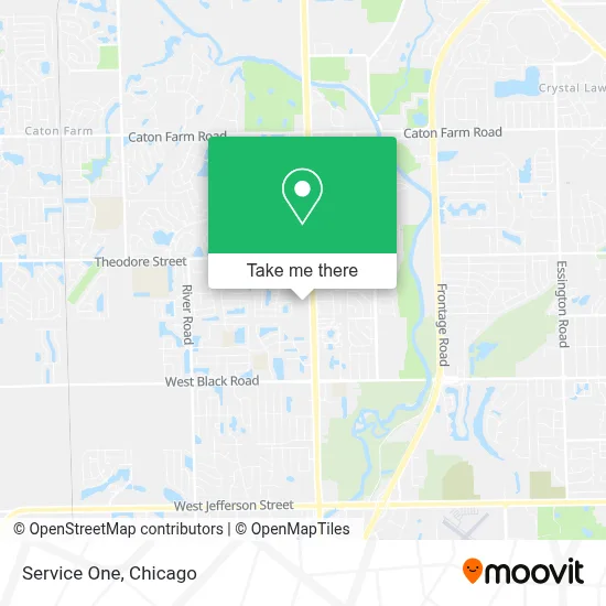Service One map