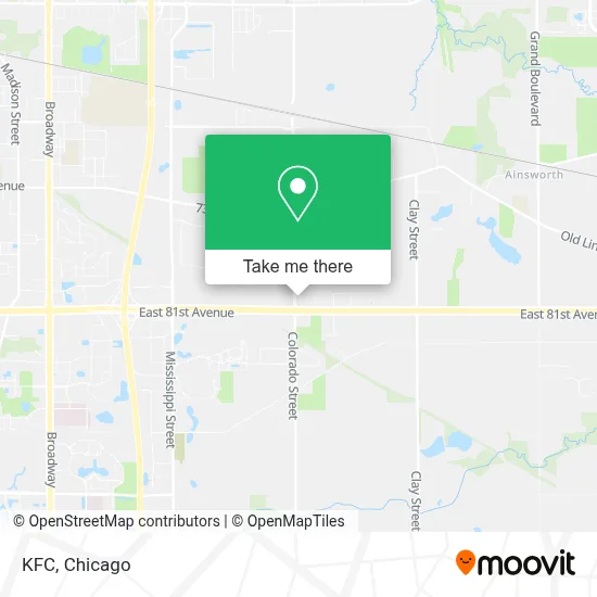 Kfc map