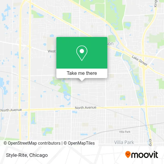 Style-Rite map
