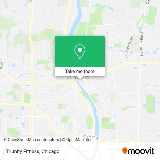 Triunity Fitness map