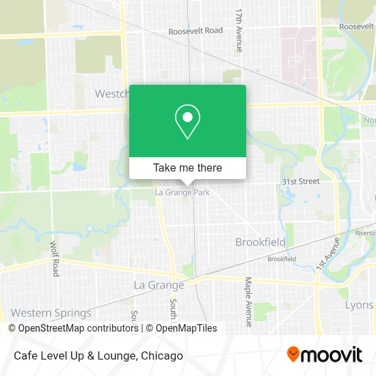 Cafe Level Up & Lounge map