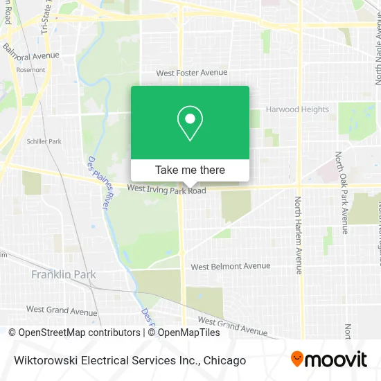 Wiktorowski Electrical Services Inc. map