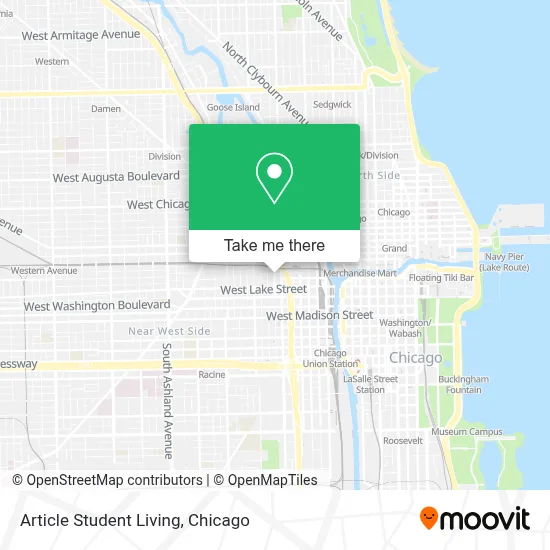 Article Student Living map