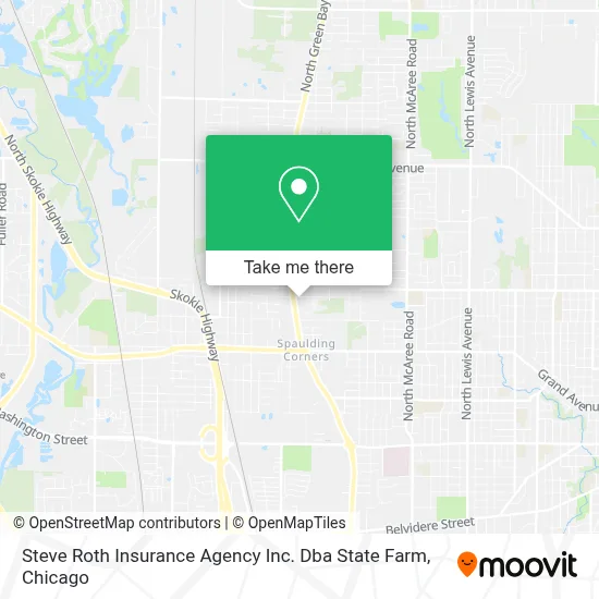 Steve Roth Insurance Agency Inc.  Dba State Farm map