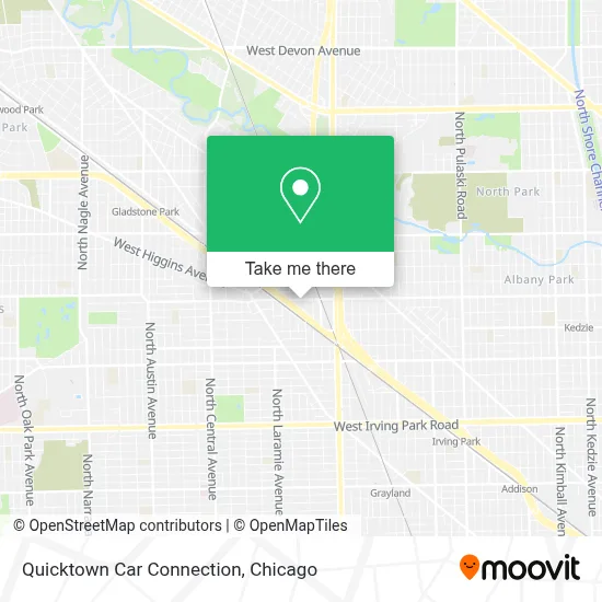 Quicktown Car Connection map