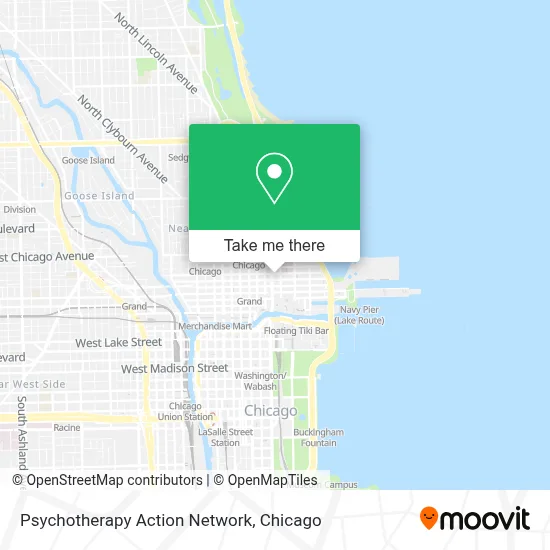 Psychotherapy Action Network map