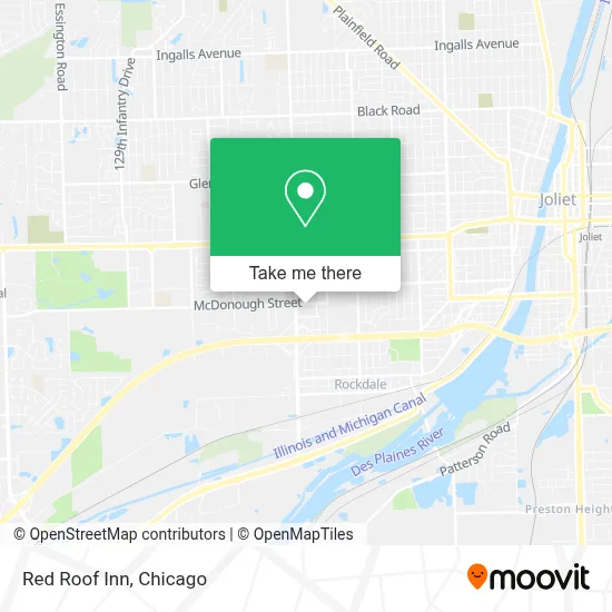 Red Roof Inn map