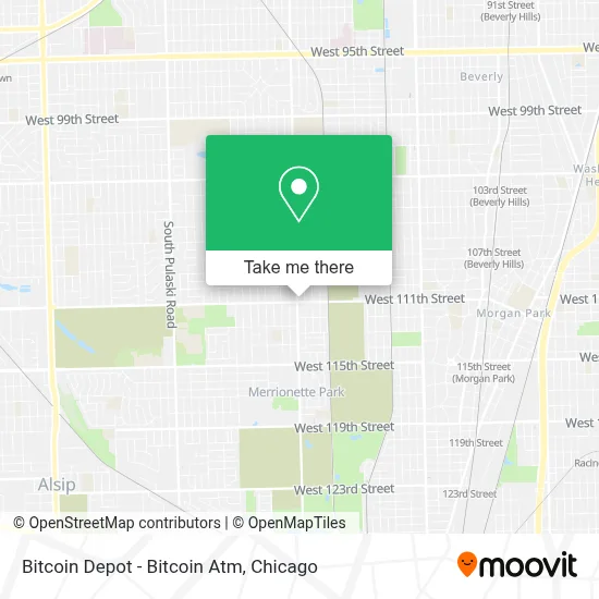Bitcoin Depot - Bitcoin Atm map