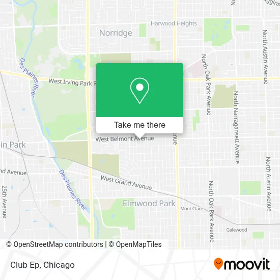 Club Ep map