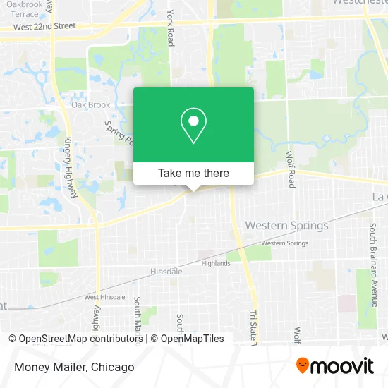 Money Mailer map