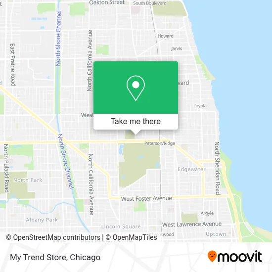 My Trend Store map