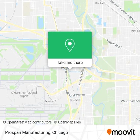 Prospan Manufacturing map