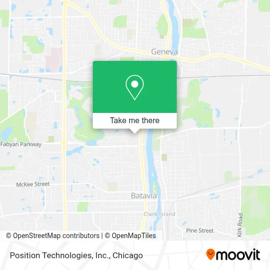 Position Technologies, Inc. map