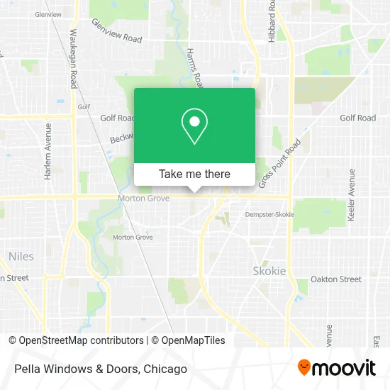 Pella Windows & Doors map