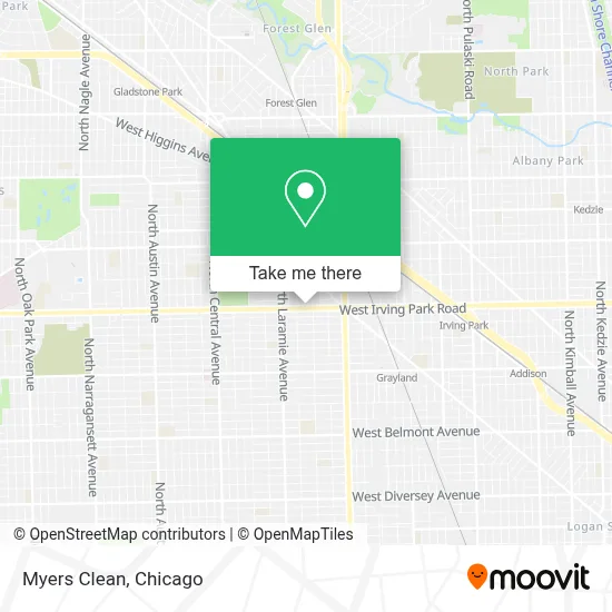 Myers Clean map