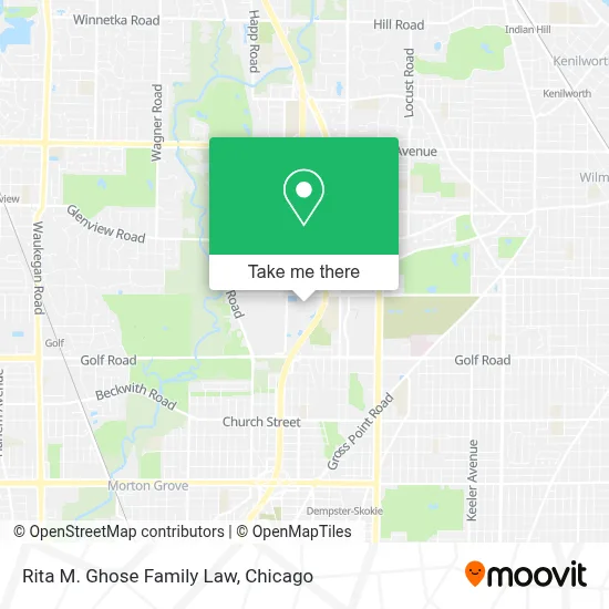 Rita M. Ghose Family Law map