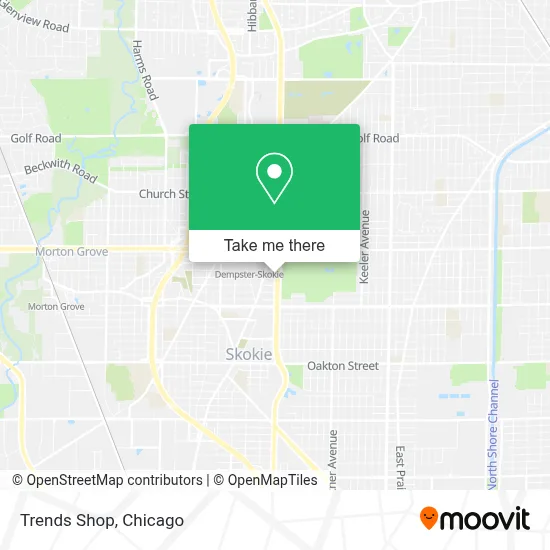 Trends Shop map