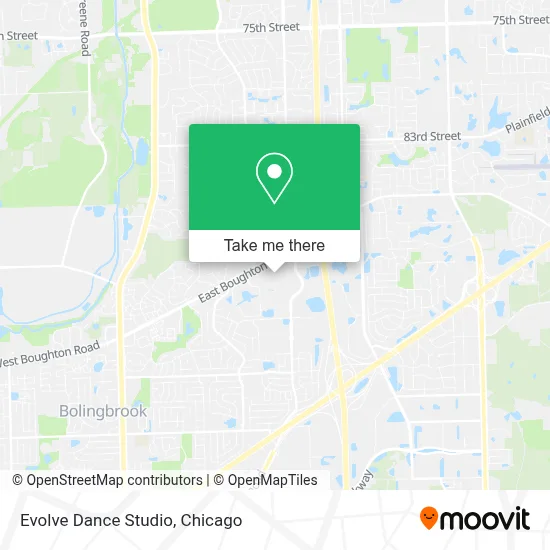 Evolve Dance Studio map