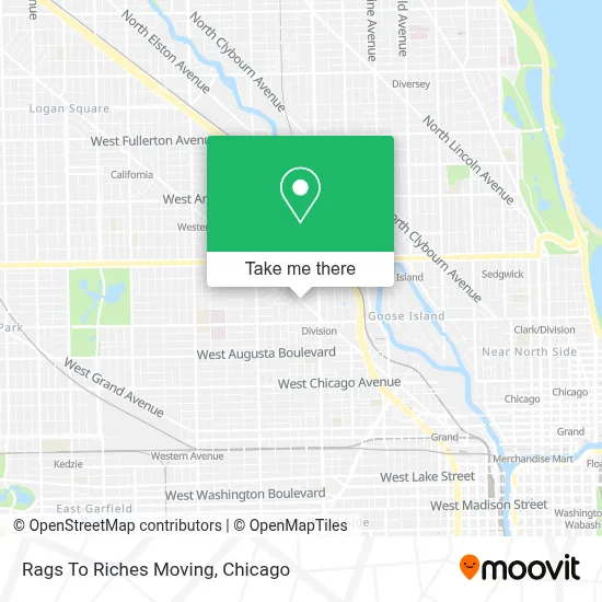Rags To Riches Moving map