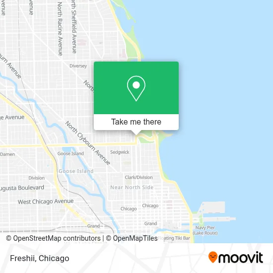 Freshii map