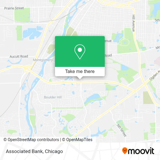 Associated Bank map