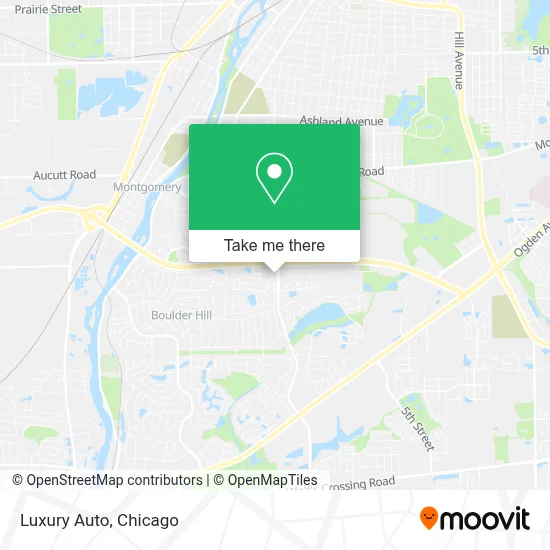 Luxury Auto map