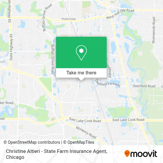 Christine Altieri - State Farm Insurance Agent map