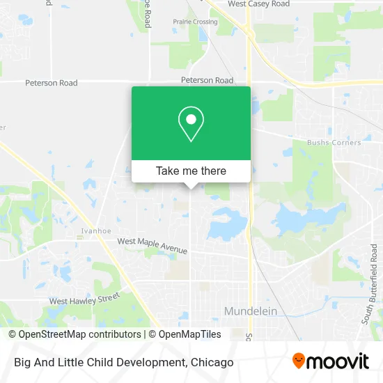 Big And Little Child Development map