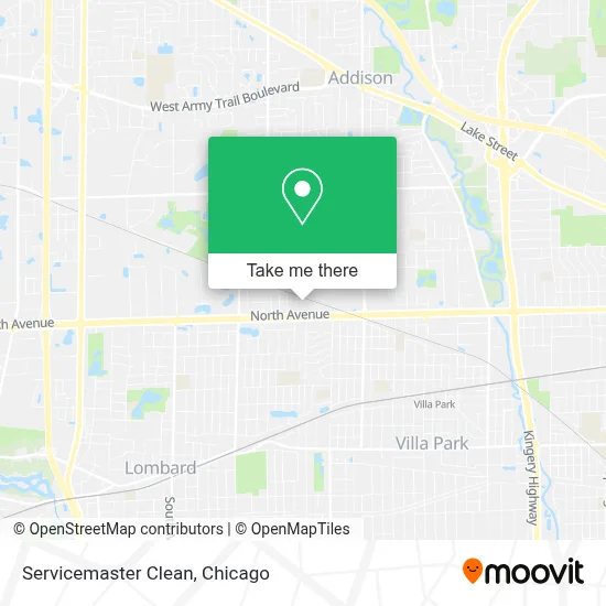 Servicemaster Clean map