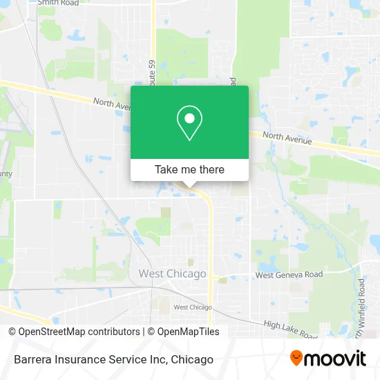 Barrera Insurance Service Inc map