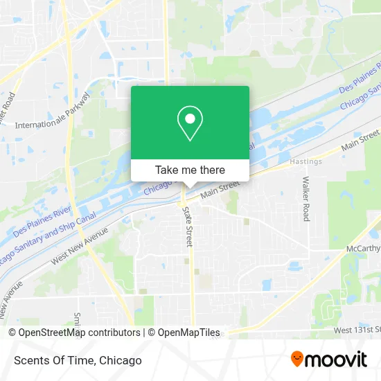 Scents Of Time map